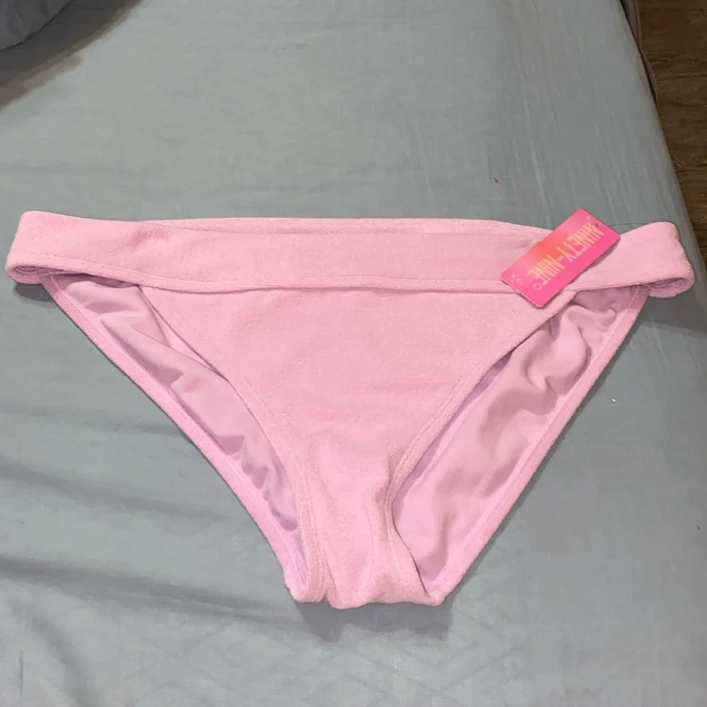 NWT Ninety-Nine degree orchid bouquet banded hipster bikini XXL (19) - Picture 3 of 5